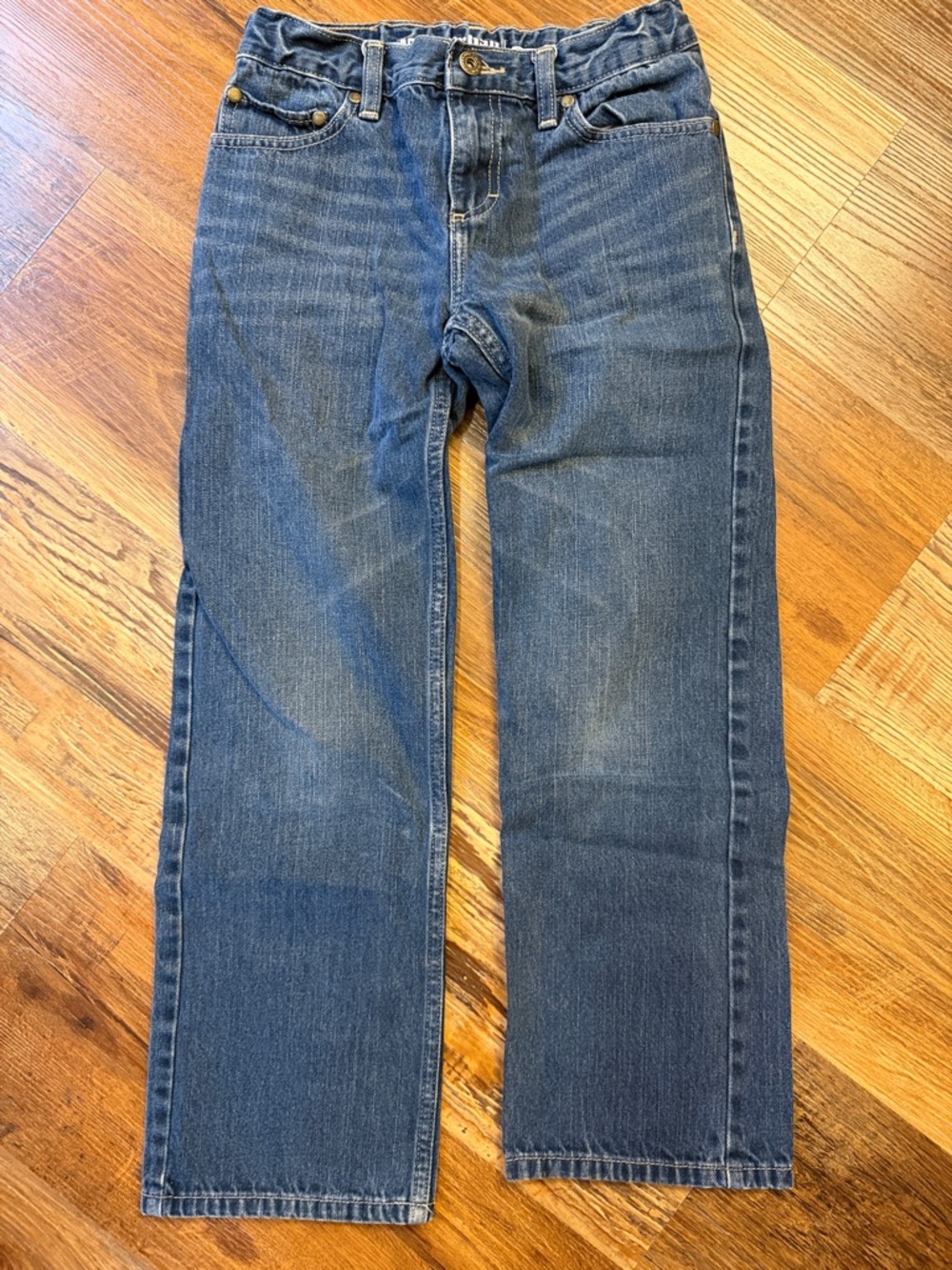 urban pipeline Boys Classic Straight Jeans - Denim Blue